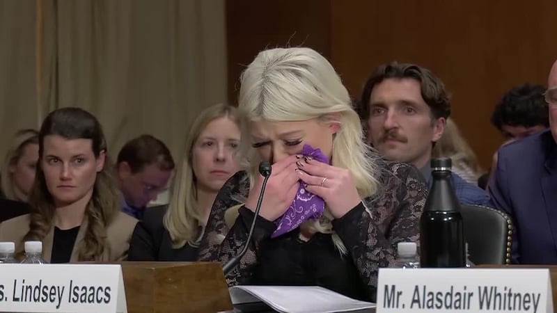 Lindsey Isaacs, una conductora víctima del uso de las cámaras Flock, contó ante el Senado...
